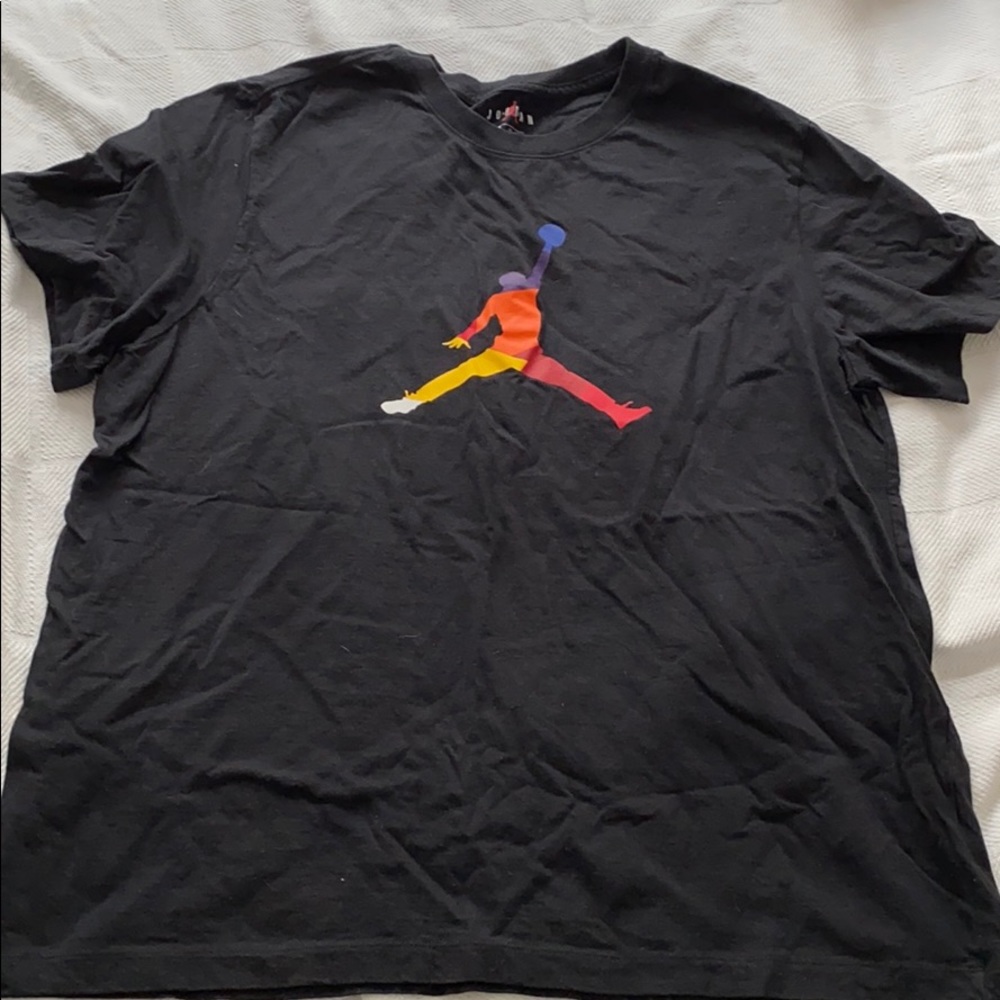 Black Jordan’s T-shirt